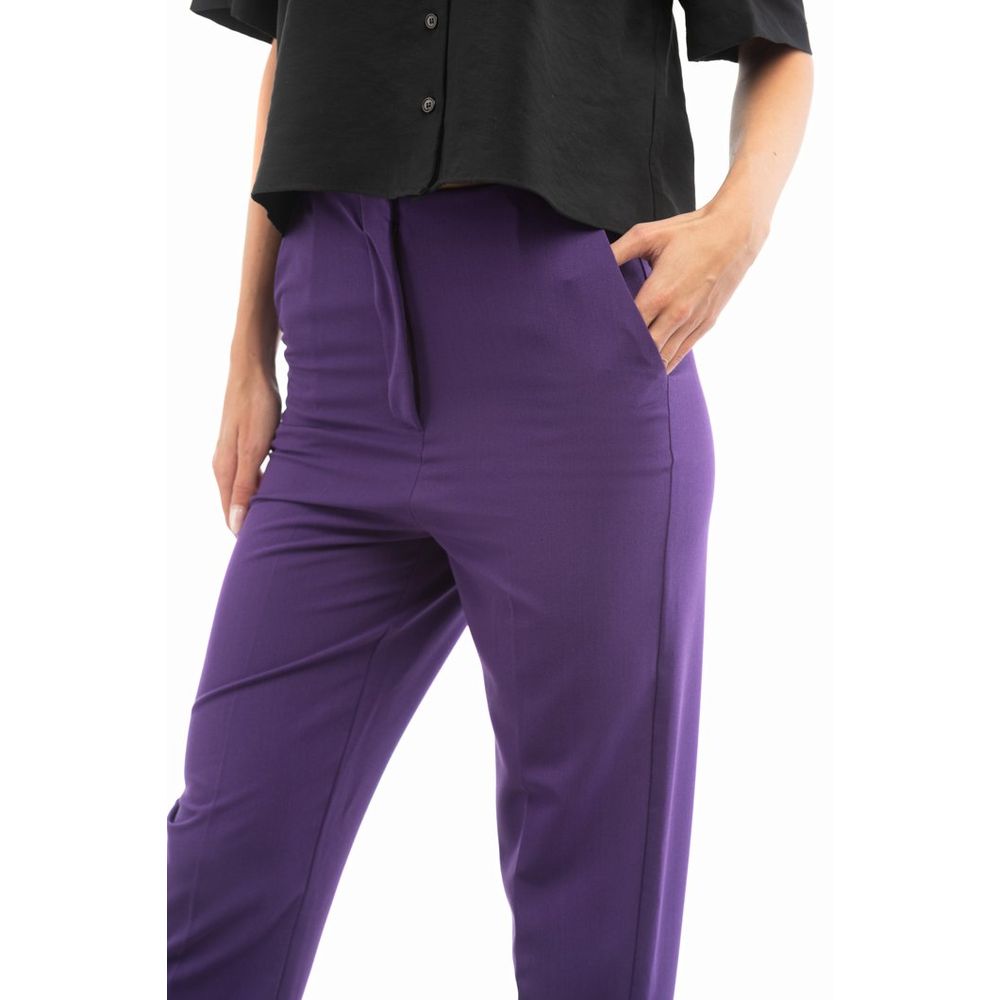 Patrizia Pepe Violette Freizeithose aus Polyester