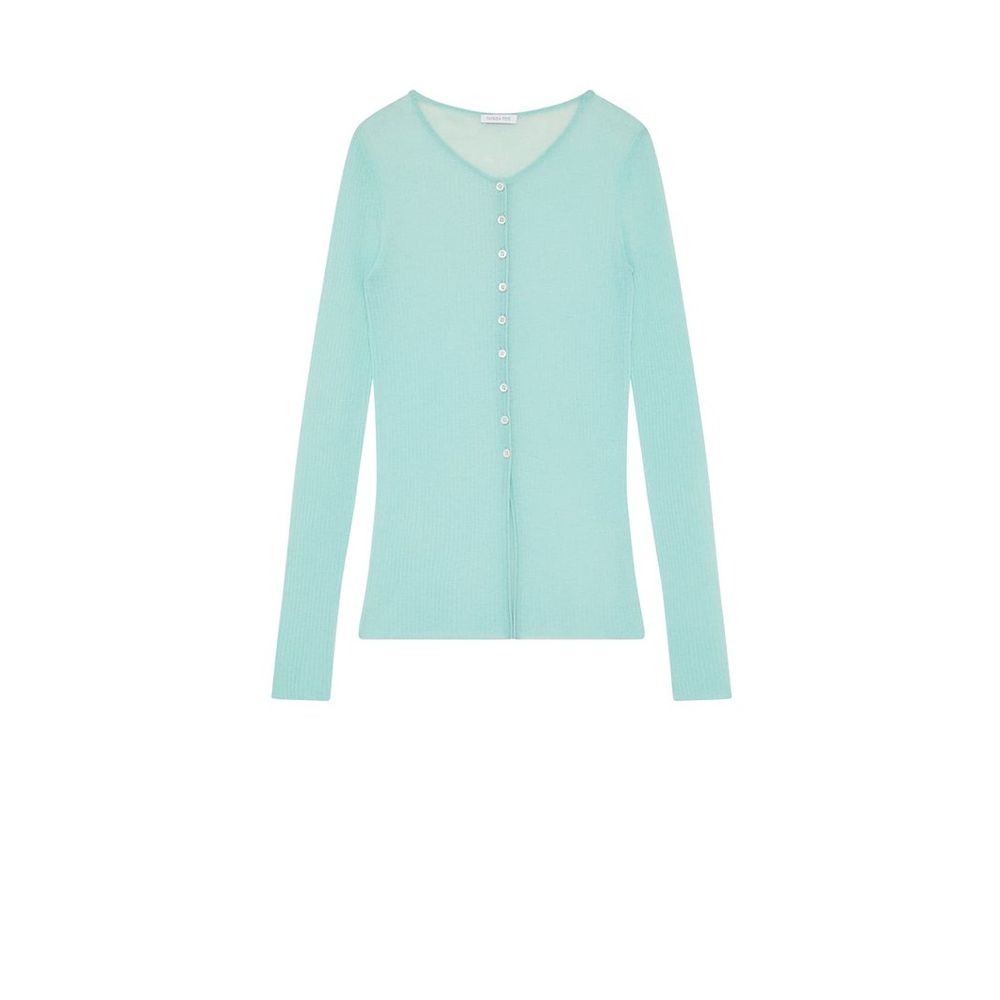 Patrizia Pepe Rosa Wollstrickjacke