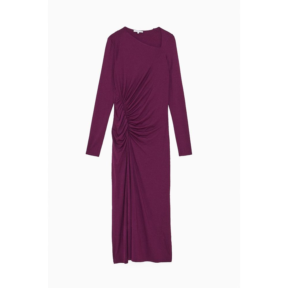 Patrizia Pepe Lila Viskose Freizeitkleid