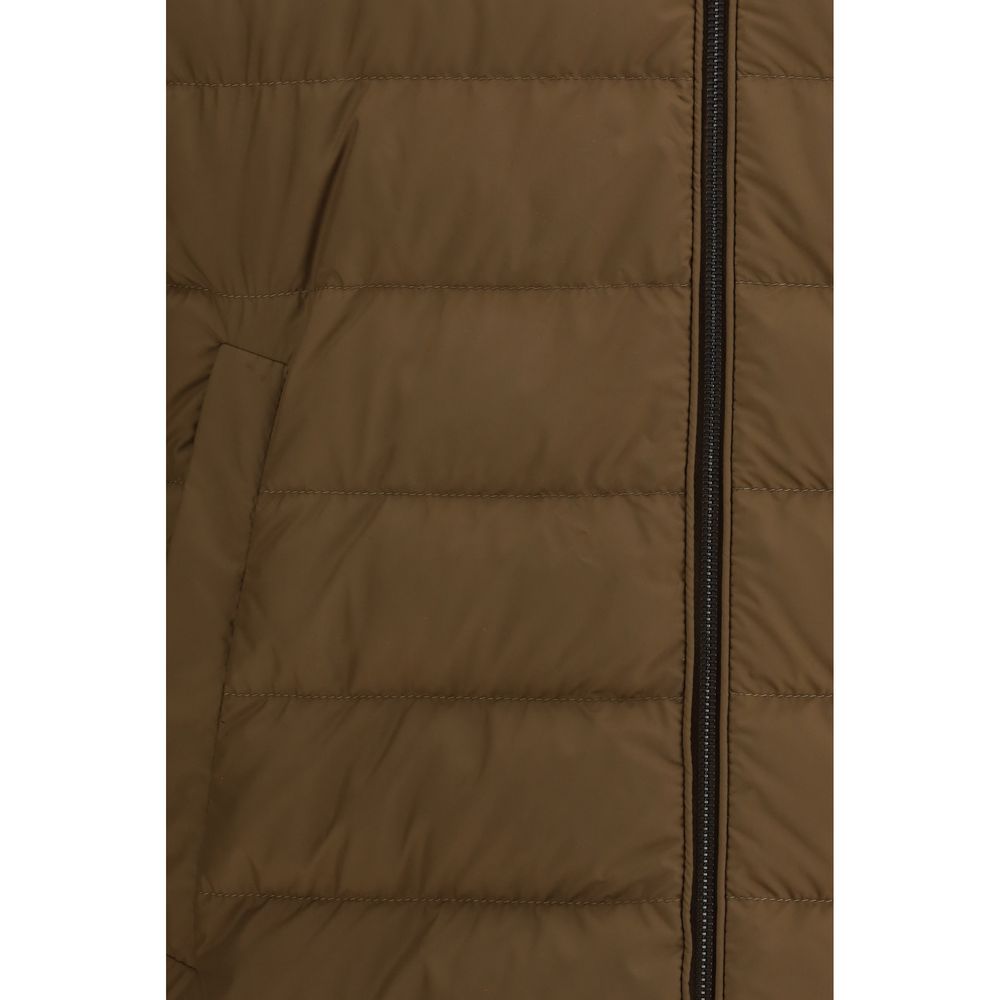 Moncler Braune Kleidung aus Polyester
