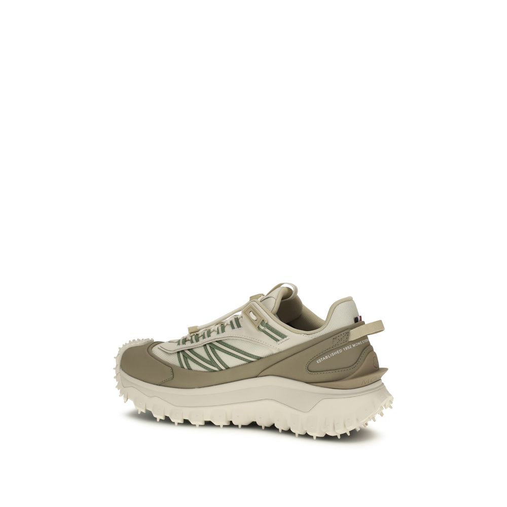 Moncler Beige Polyamid-Sneakers für sportliche Aktivitäten