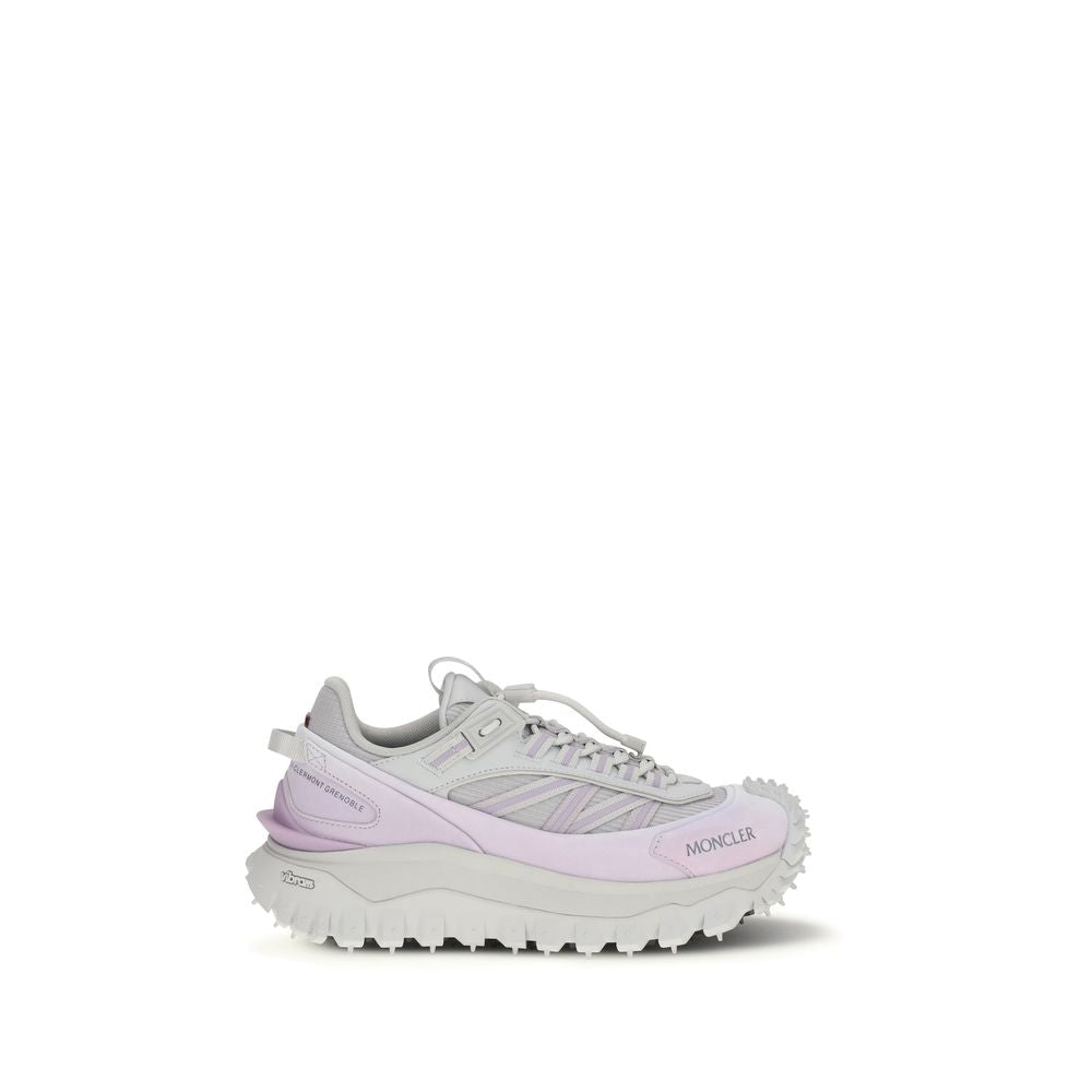 Moncler Violette Sneaker aus Polyamid für sportliche Aktivitäten