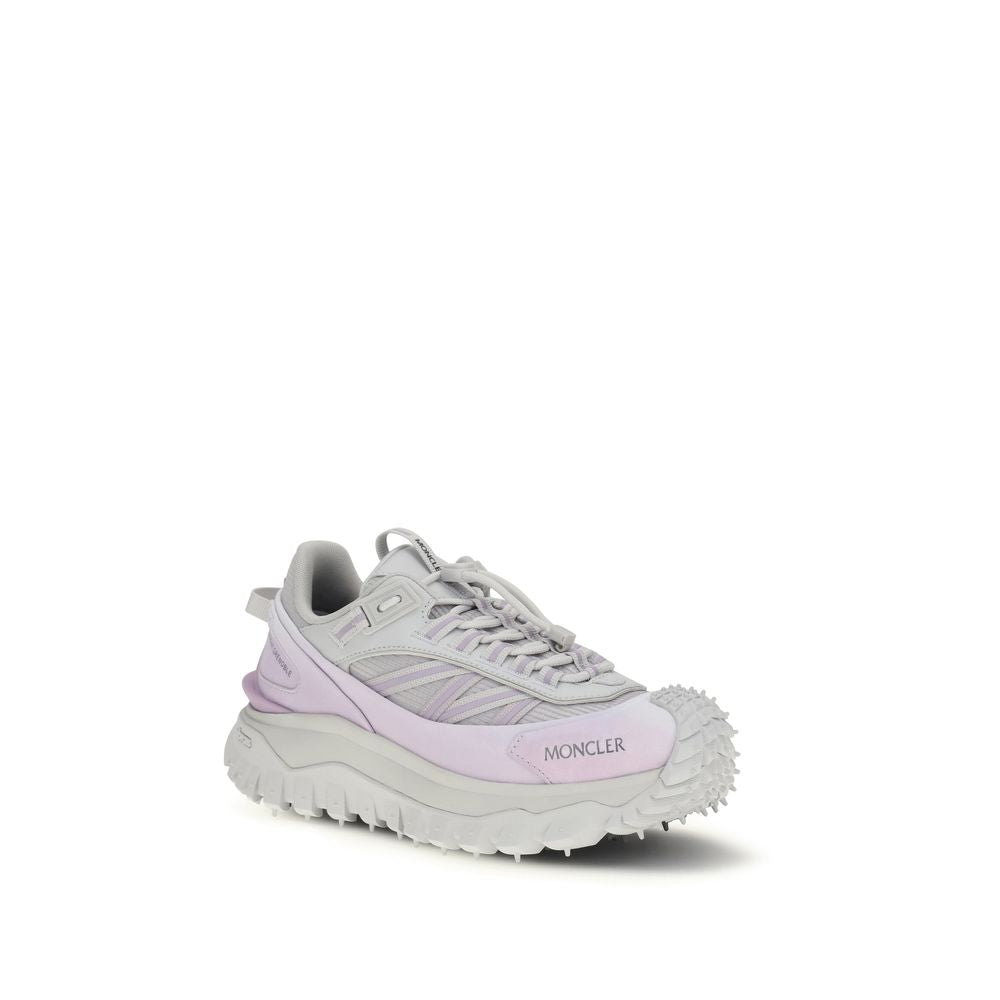 Moncler Violette Sneaker aus Polyamid für sportliche Aktivitäten
