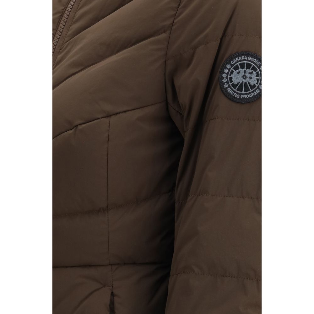 Canada Goose Brauner Nylonmantel