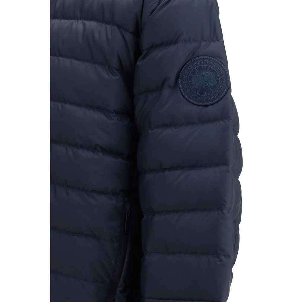 Canada Goose Blauer Pullover aus recyceltem Polyester