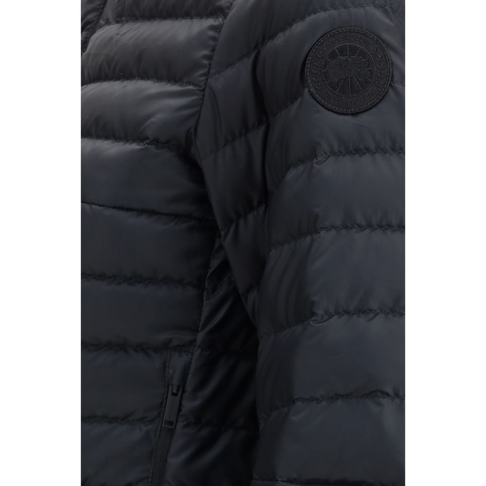 Canada Goose Schwarze Shell-Jacke aus recyceltem Polyester