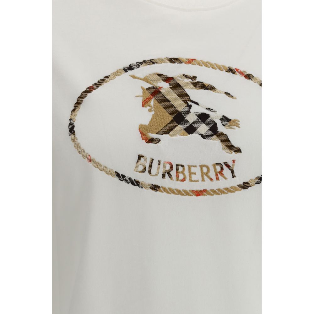 Burberry Weißes Baumwoll-T-Shirt
