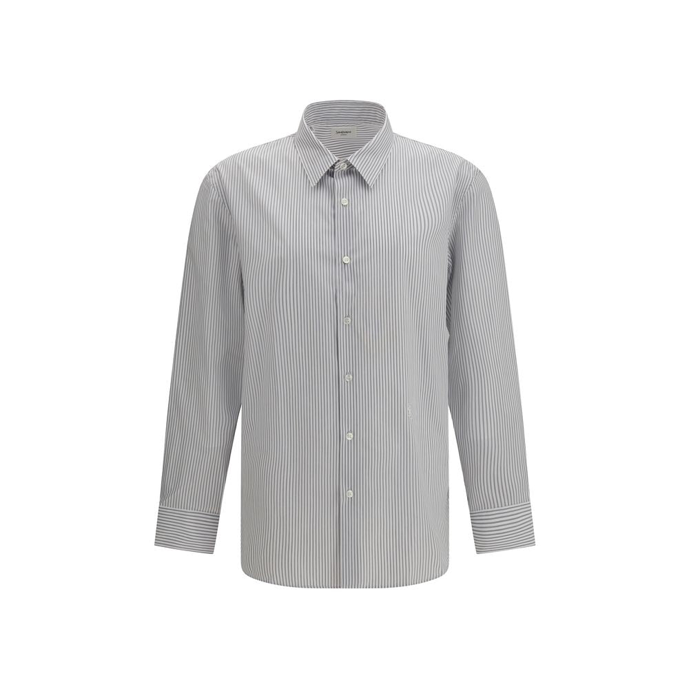 Saint Laurent Mehrfarbiges Baumwollhemd mit Muster