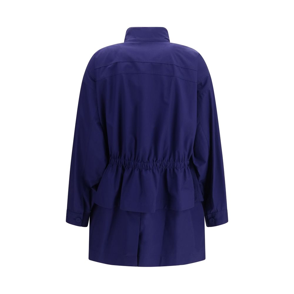Fendi Blauer Baumwollparka