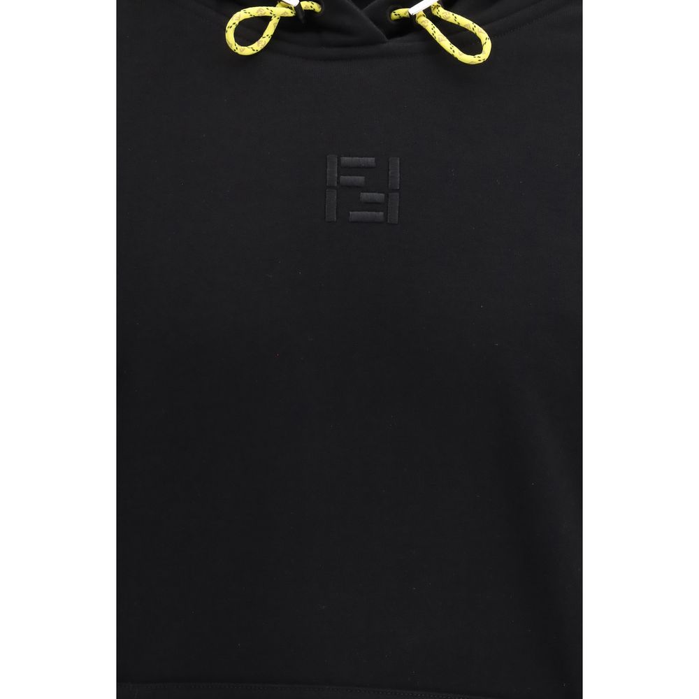 Fendi Schwarzer Baumwoll-Sweatshirt