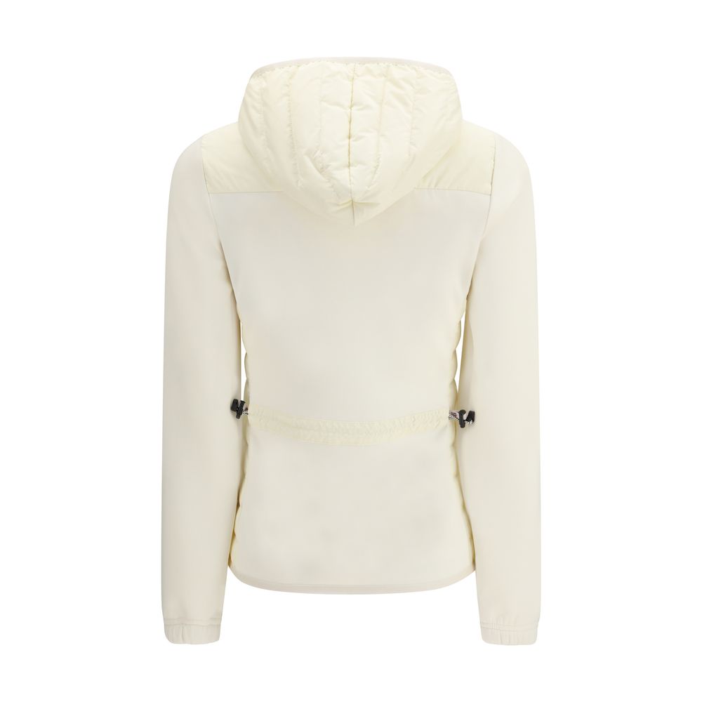 Moncler Grenoble Weiße Jacke aus Polyamid