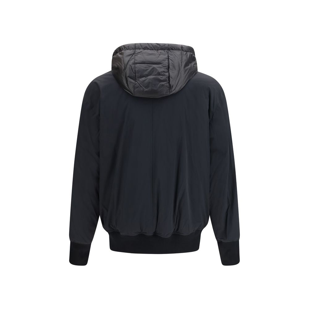 Moose Knuckles Schwarzer Nylon-Bomber