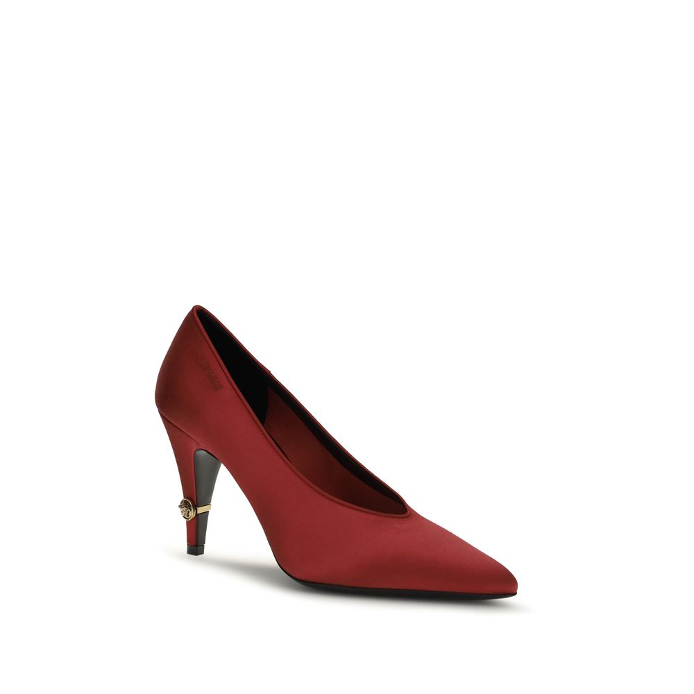 Versace Mehrfarbige Pumps aus Viskose