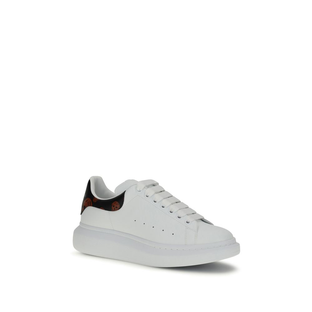 Alexander McQueen Weiße Kalbsleder Bos Taurus Chunky Sneaker