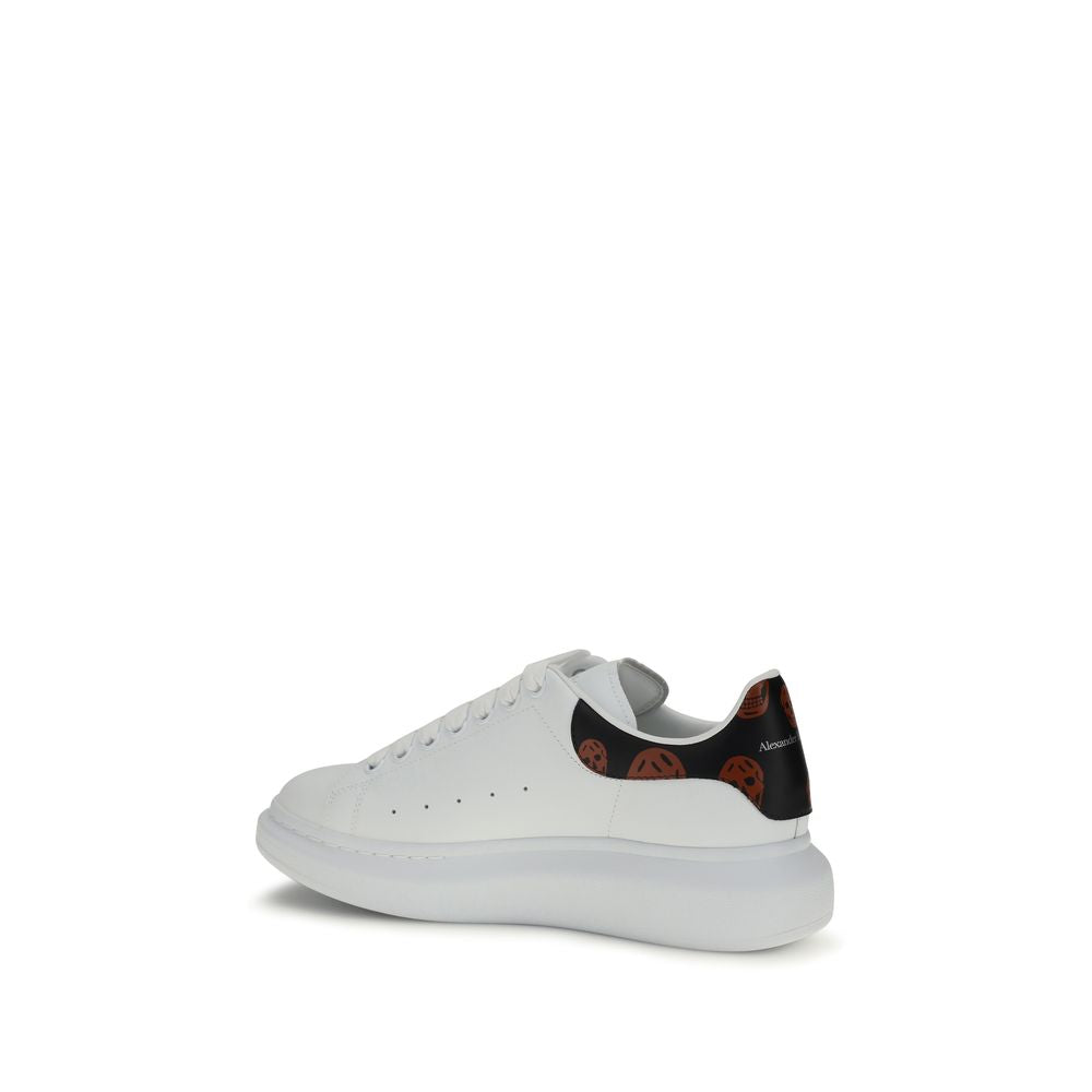 Alexander McQueen Weiße Kalbsleder Bos Taurus Chunky Sneaker