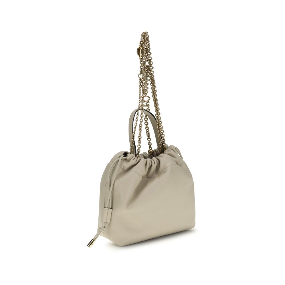 Chloé Schultertasche aus beigem Lammleder Ovis Aries Aries