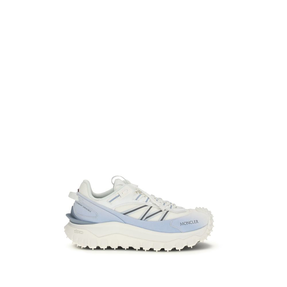 Moncler Blaue Polyamid-Sneaker für sportliche Aktivitäten