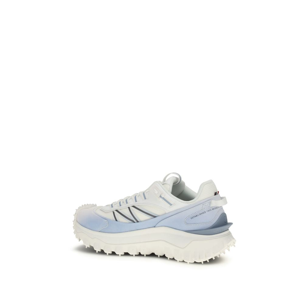 Moncler Blaue Polyamid-Sneaker für sportliche Aktivitäten