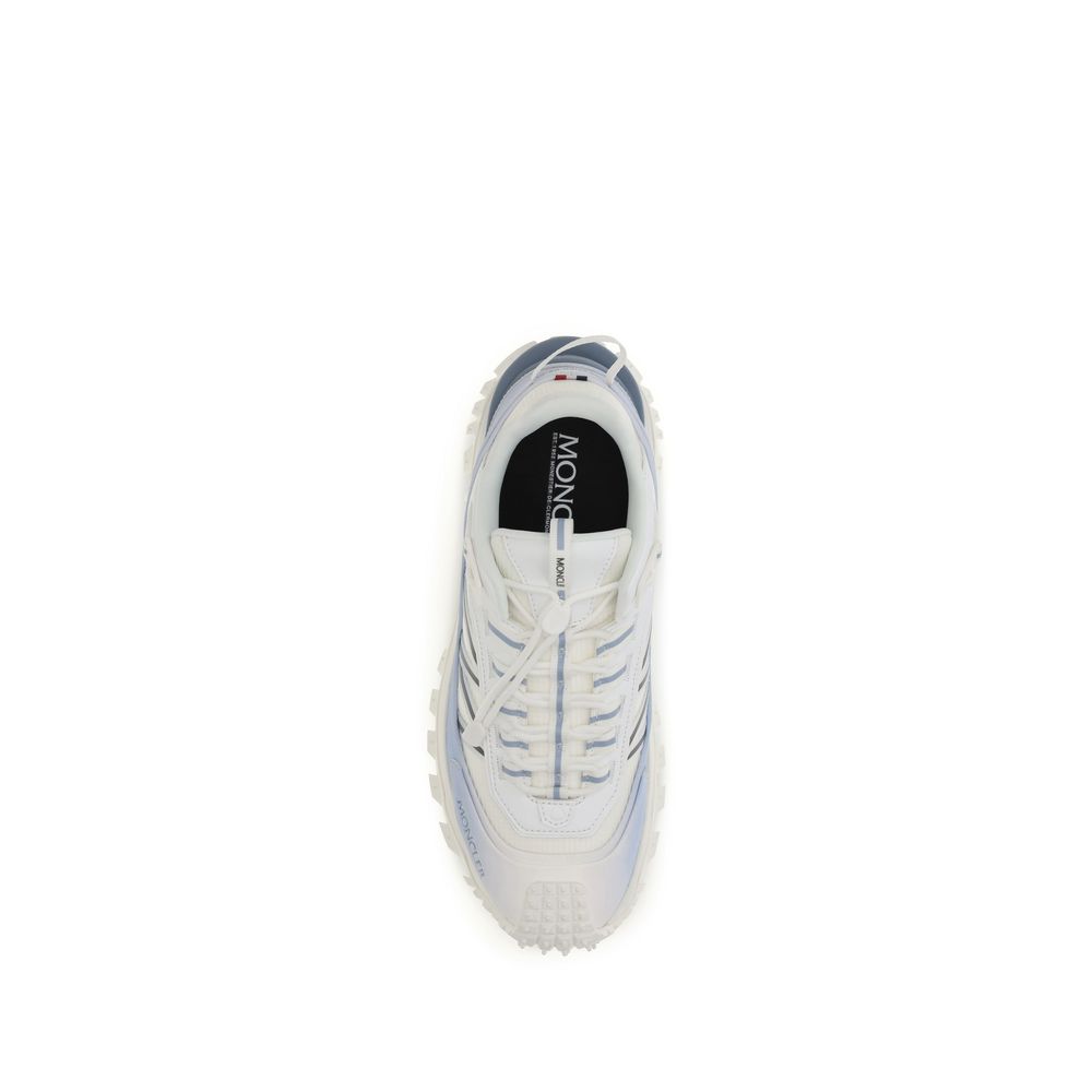 Moncler Blaue Polyamid-Sneaker für sportliche Aktivitäten