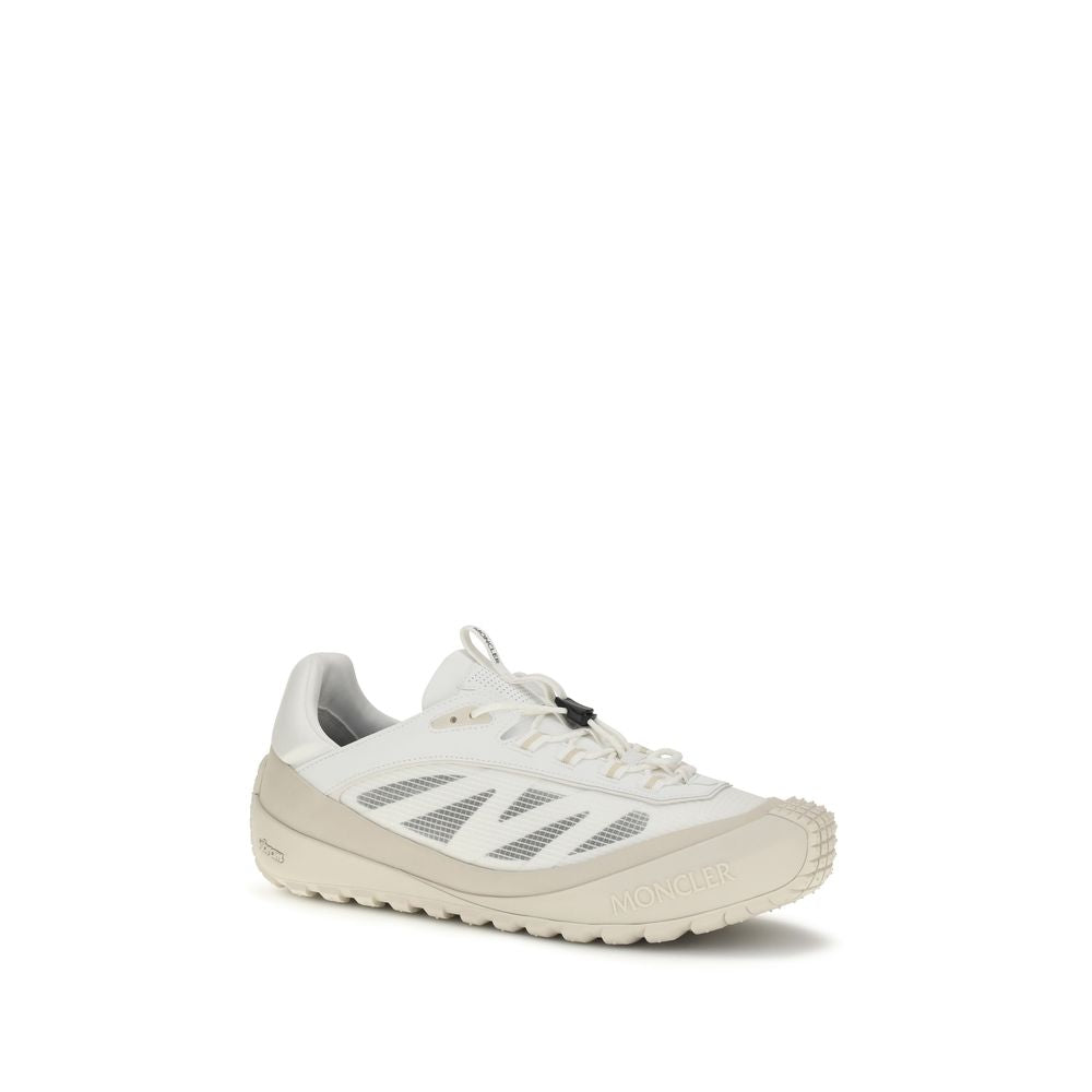 Moncler Weiße Sneaker aus Polyamid