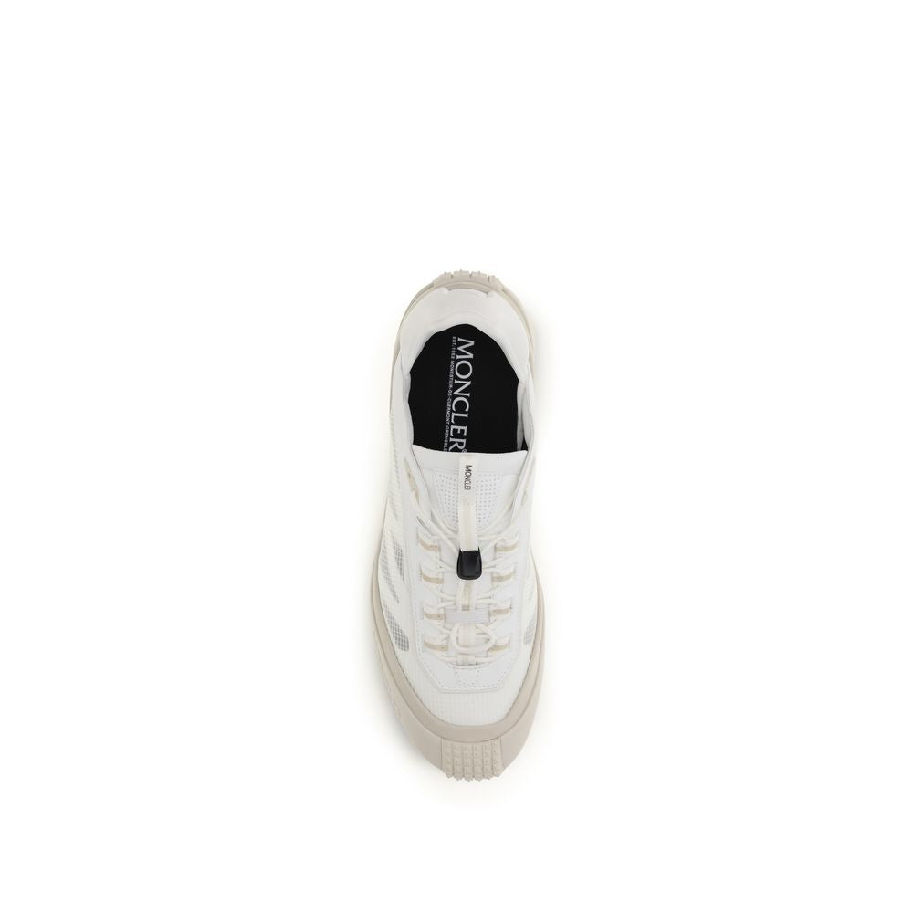 Moncler Weiße Sneaker aus Polyamid