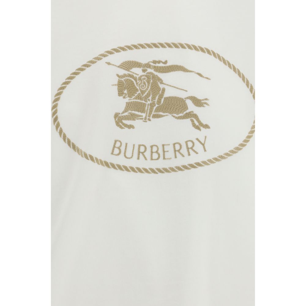 Burberry Weißes Baumwoll-T-Shirt