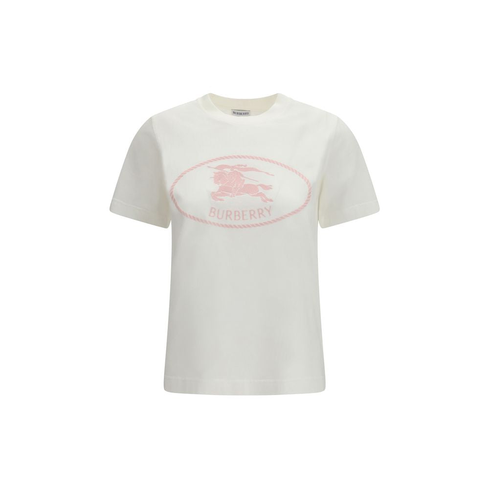 Burberry Weißes Baumwoll-T-Shirt