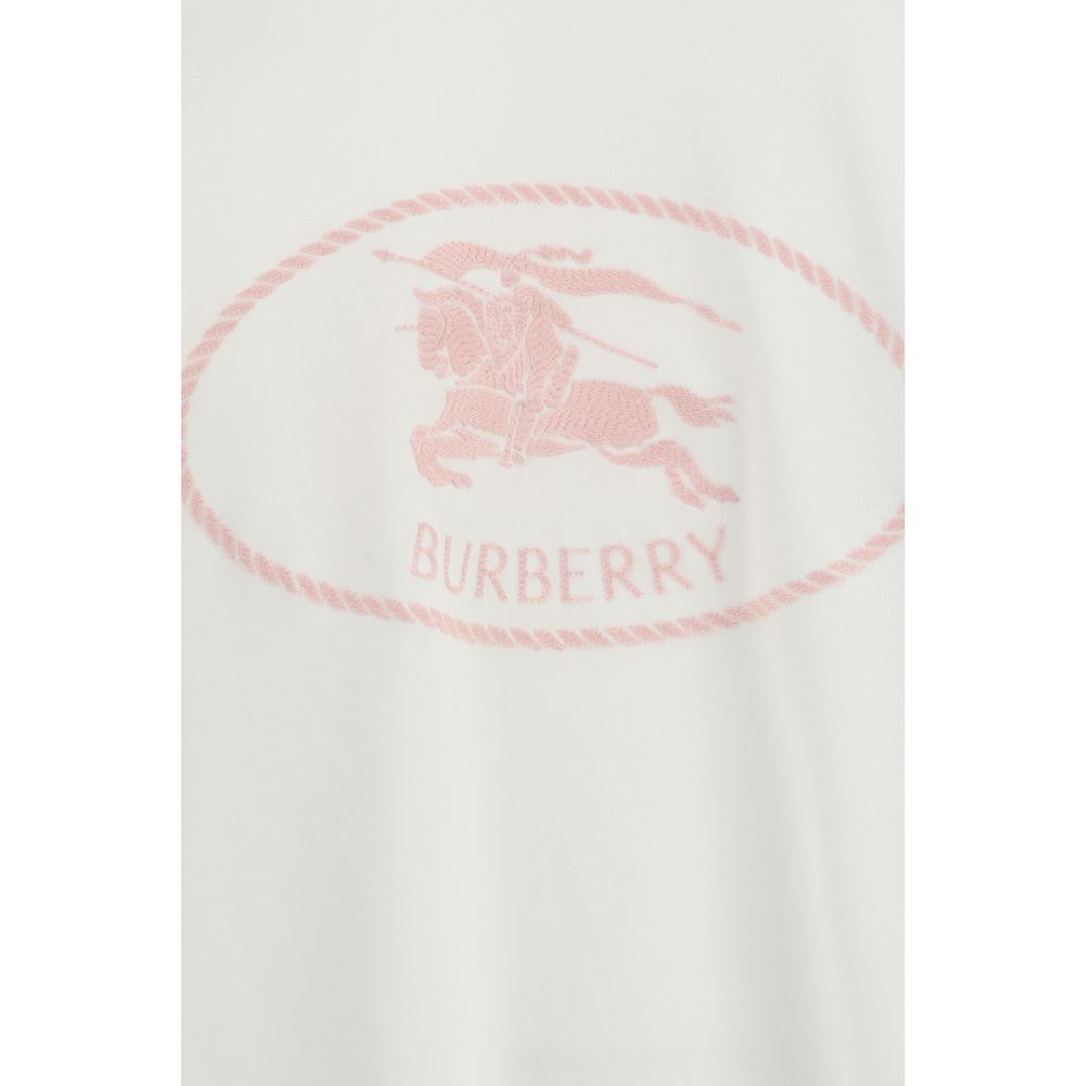 Burberry Weißes Baumwoll-T-Shirt