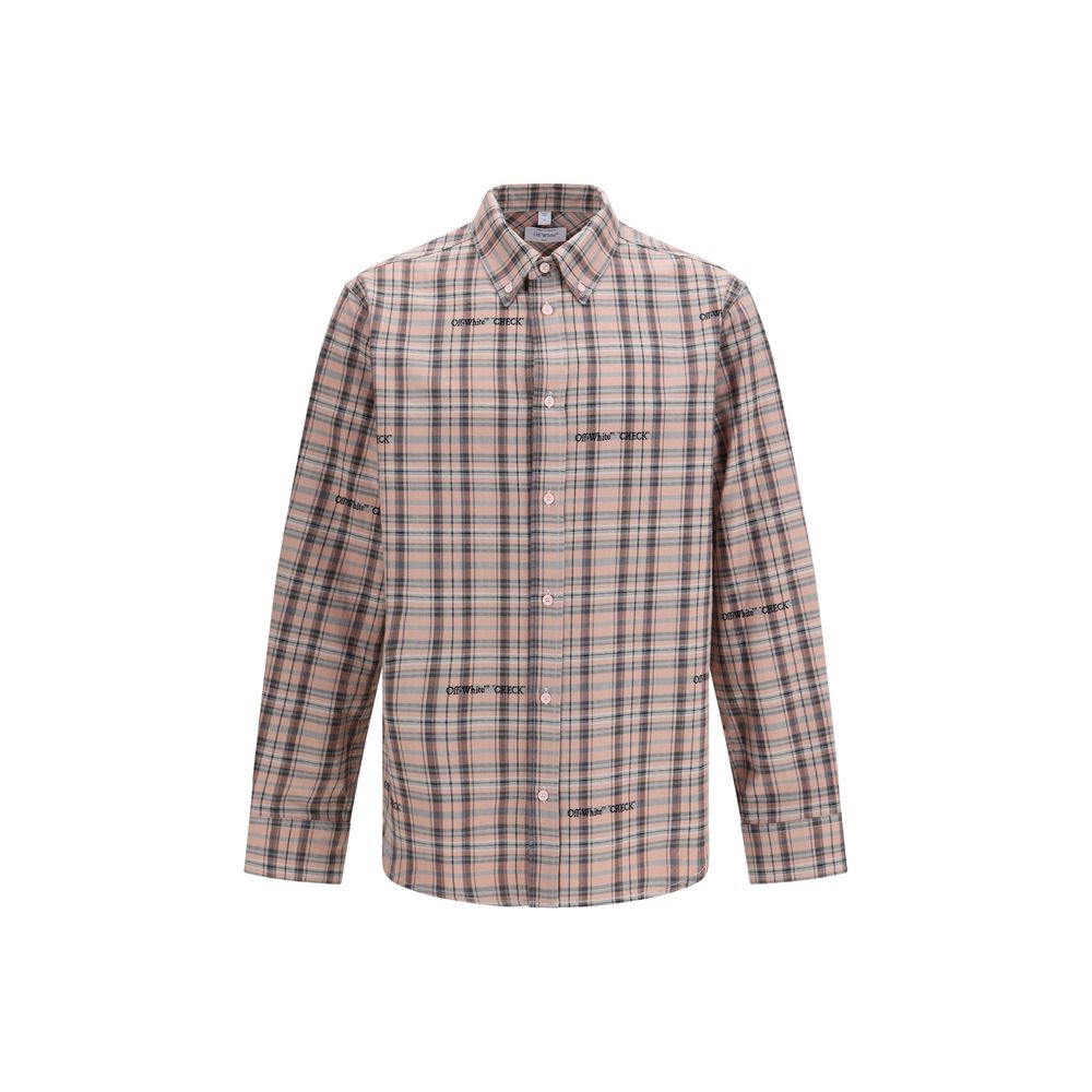 Off-White Mehrfarbiges Hemd aus Baumwolle mit Muster