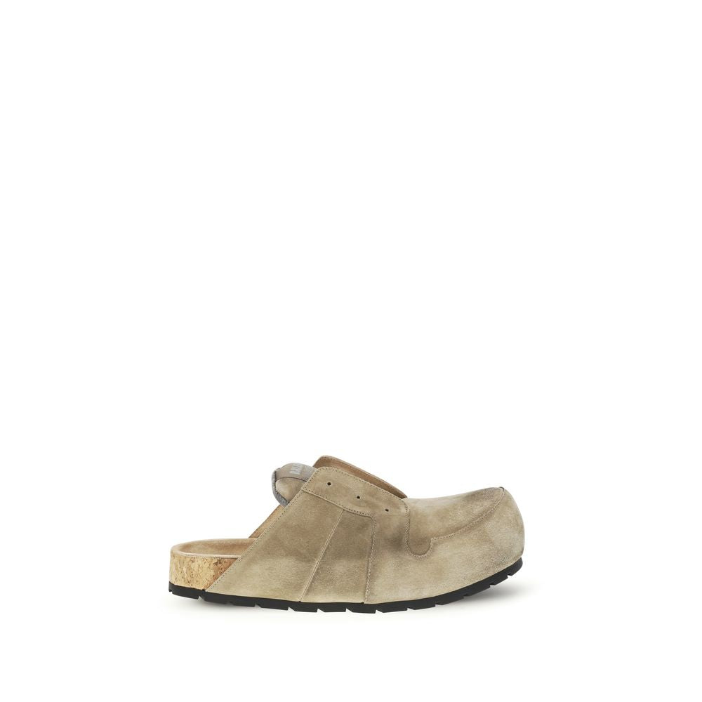 Balenciaga Beige Kalbsleder Bos Taurus Mules