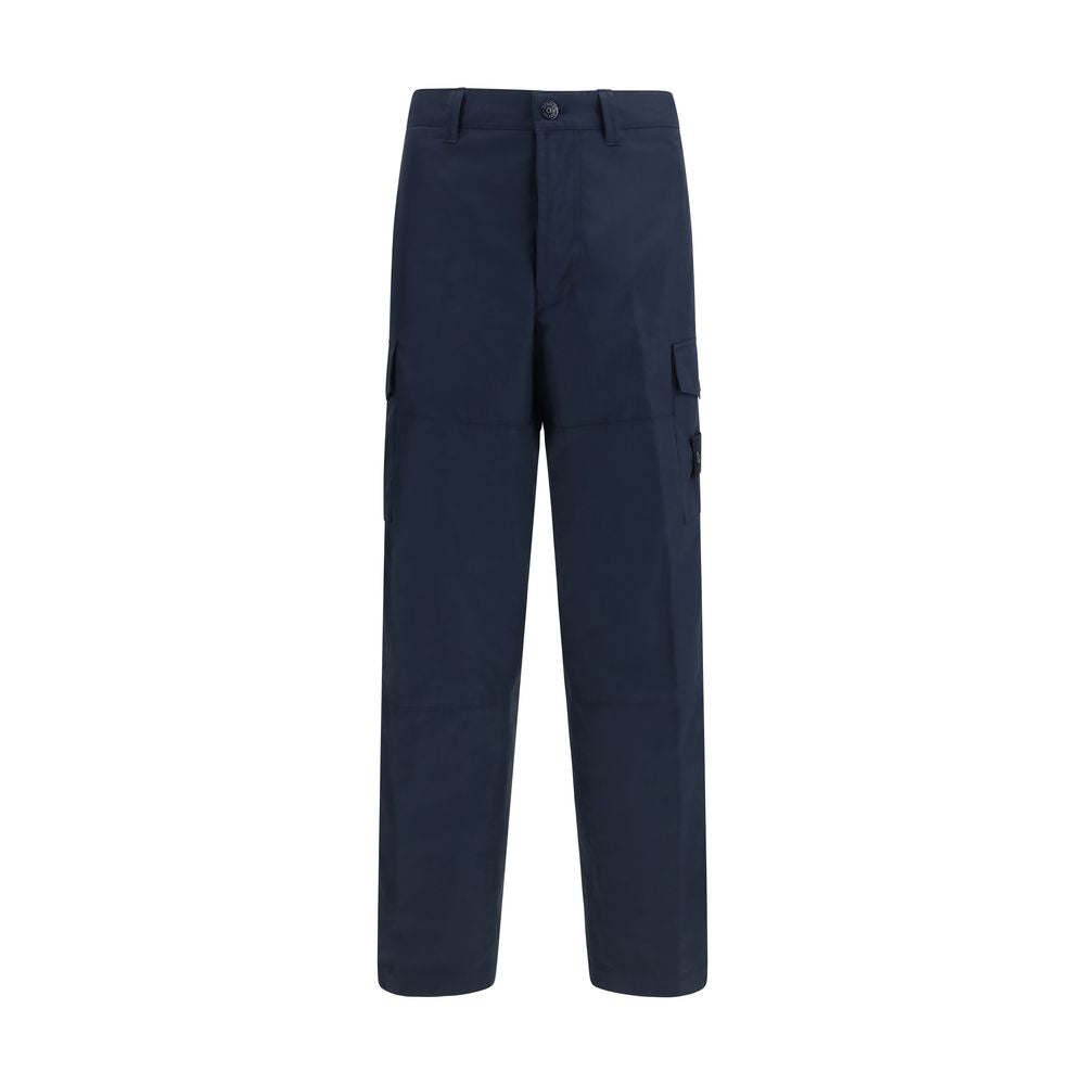 Stone Island Blaue Cargohose aus Baumwolle