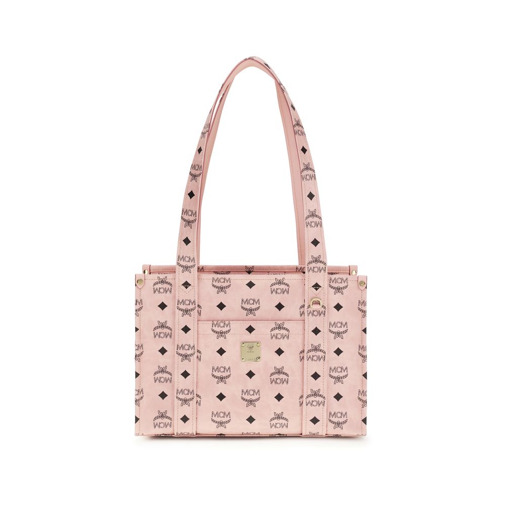 MCM Mehrfarbige Stoffhandtasche