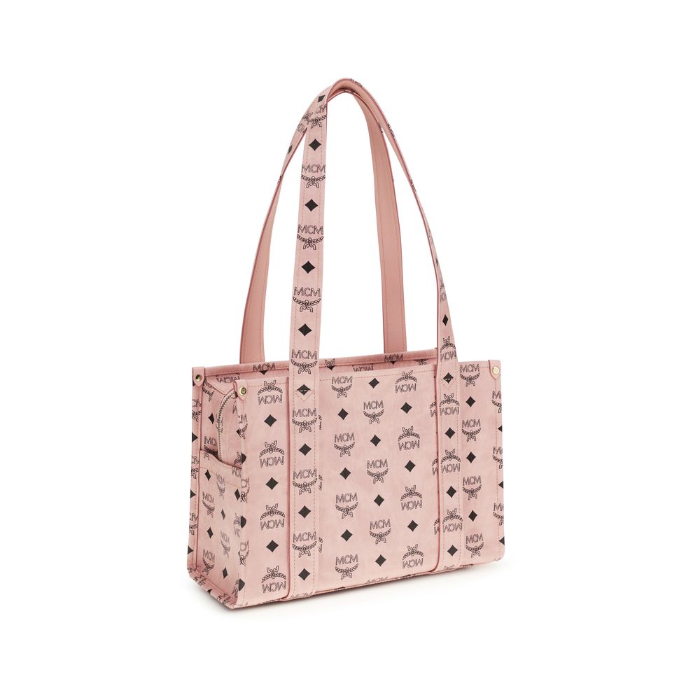 MCM Mehrfarbige Stoffhandtasche