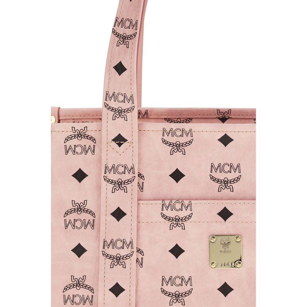 MCM Mehrfarbige Stoffhandtasche