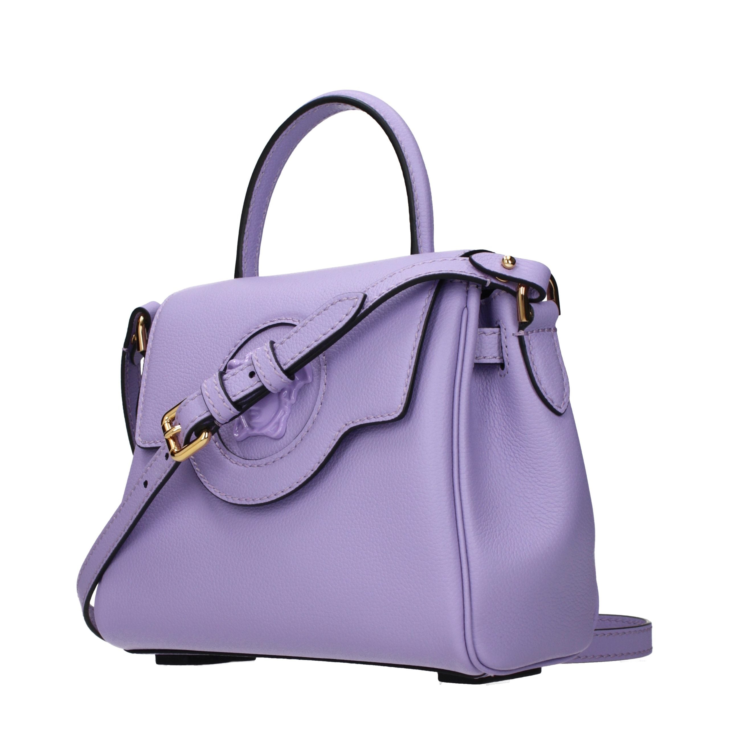 Versace Pink Leather Handbag