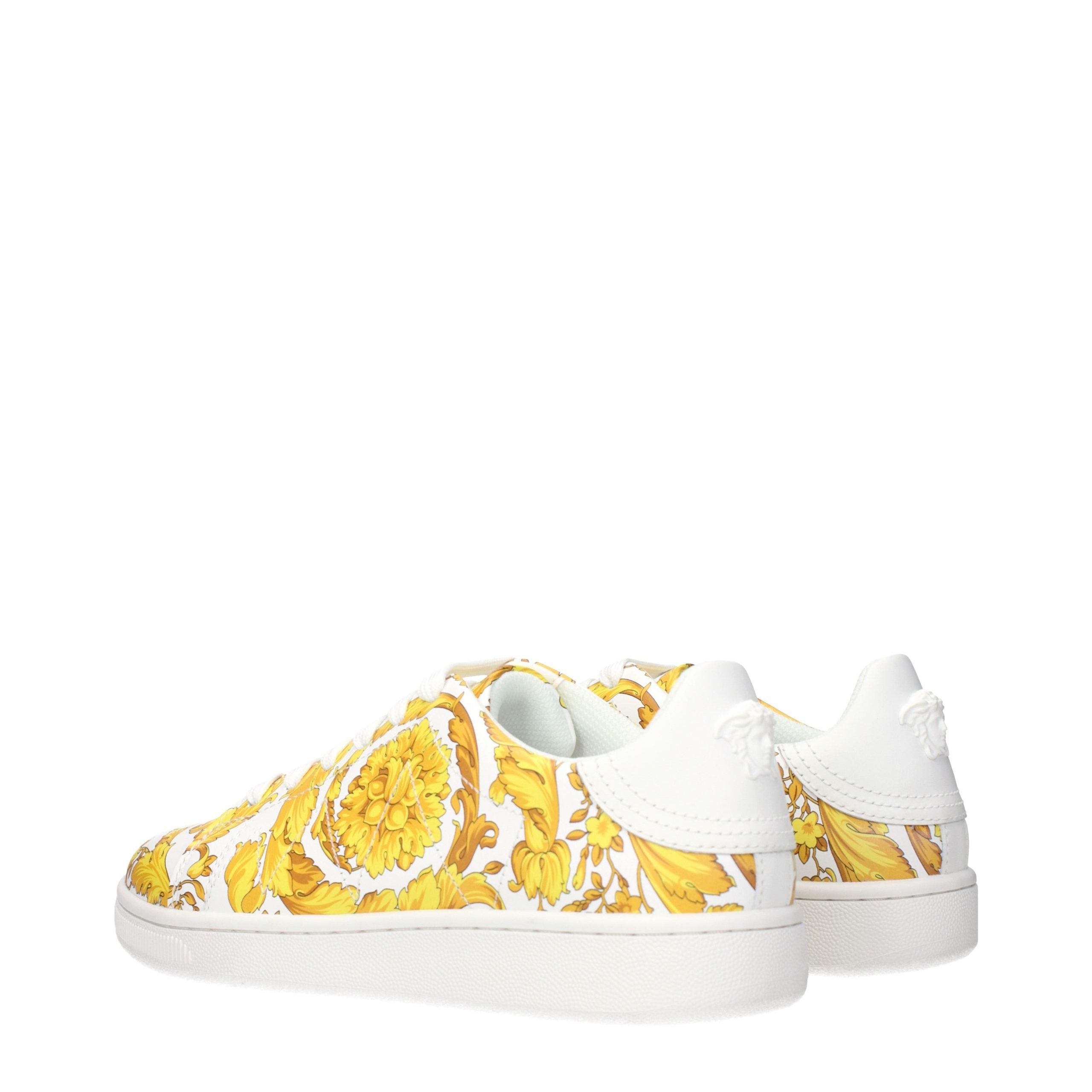 Versace Weiße Leder-Sneaker