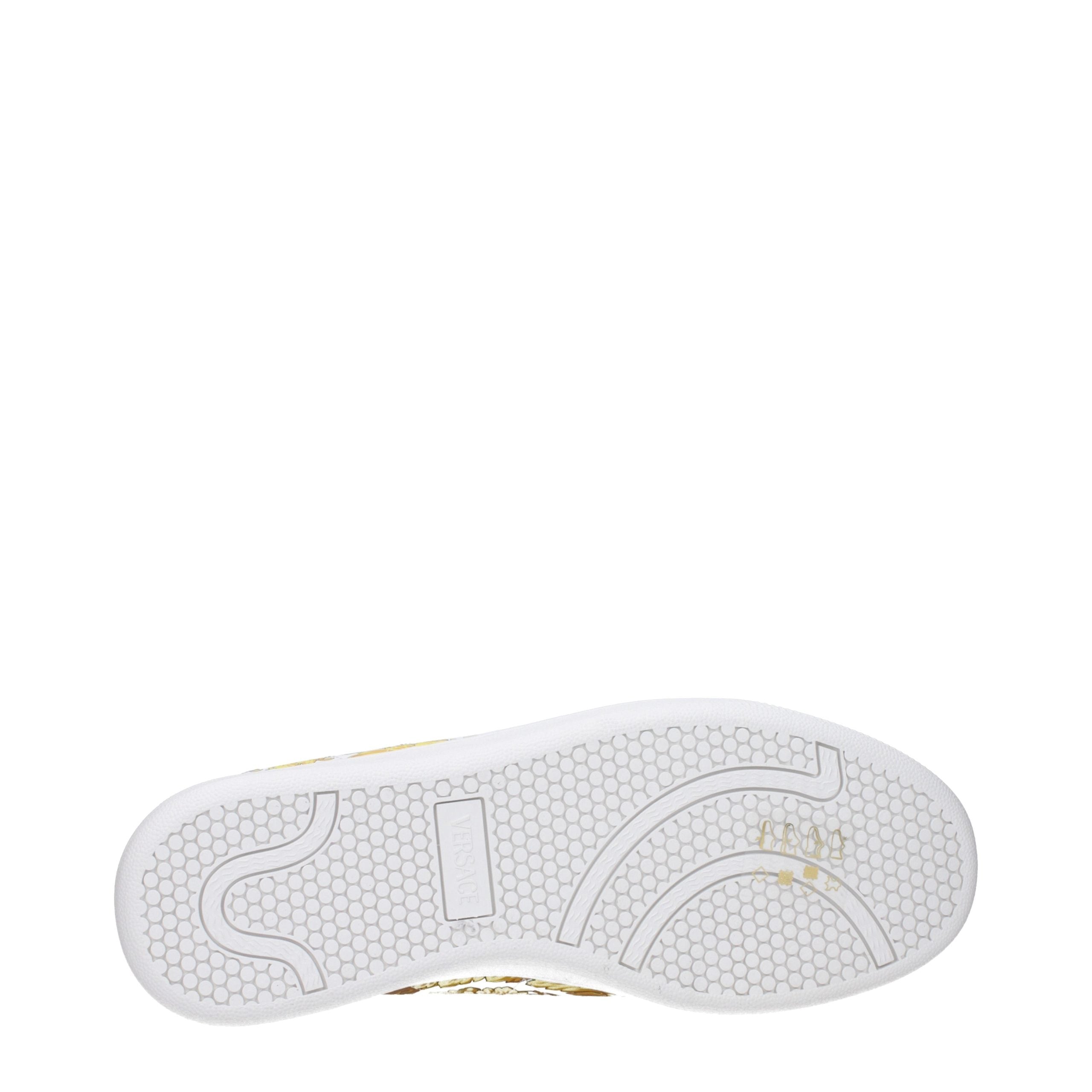 Versace Weiße Leder-Sneaker