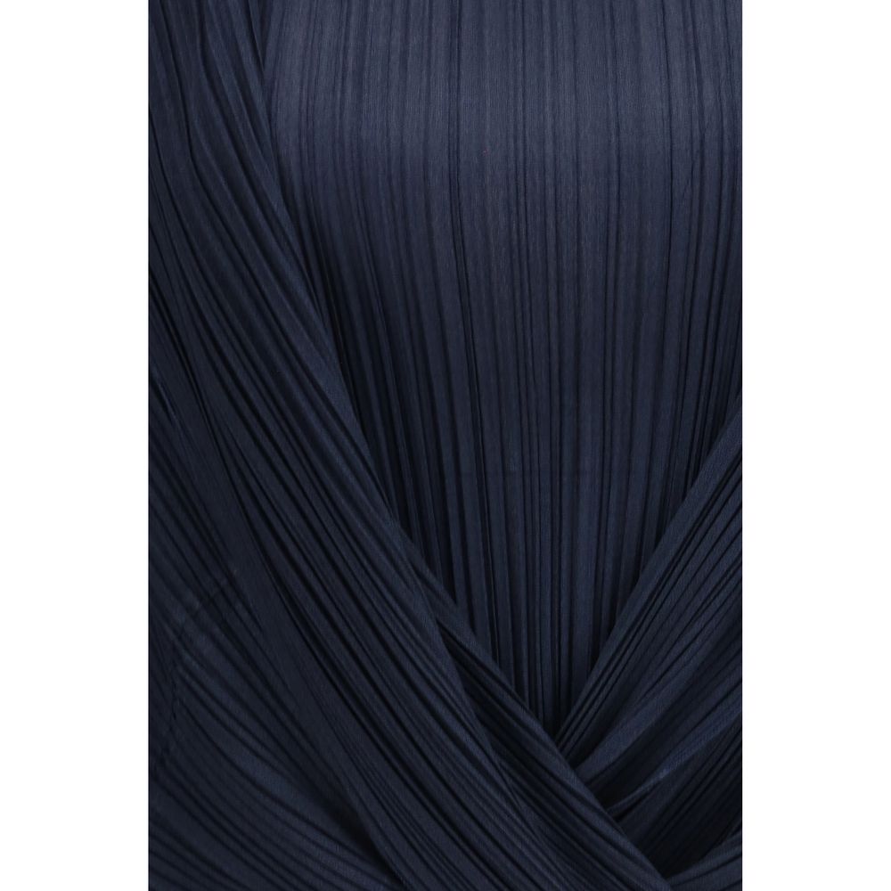 Giorgio Armani Blaues Hemd aus Viskose mit Muster