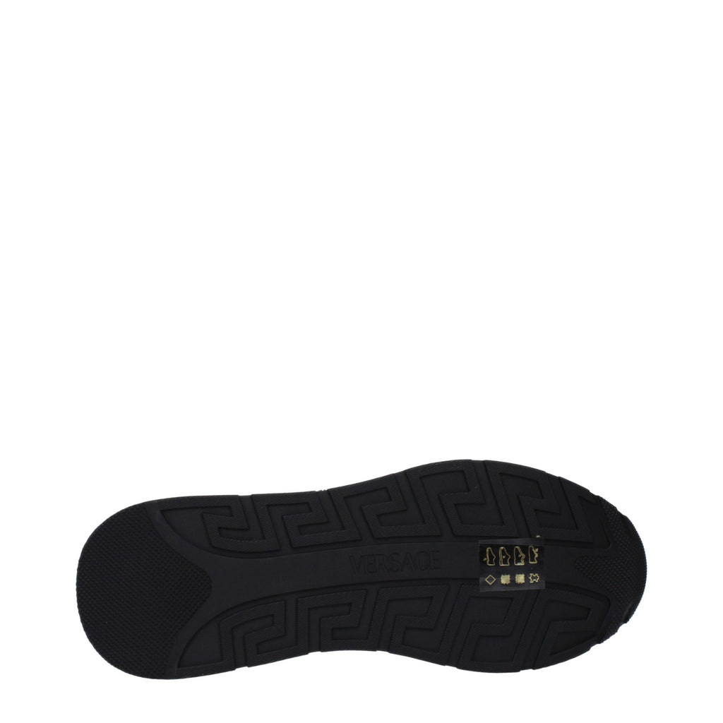 Versace Weiße Leder-Athletic-Sneaker