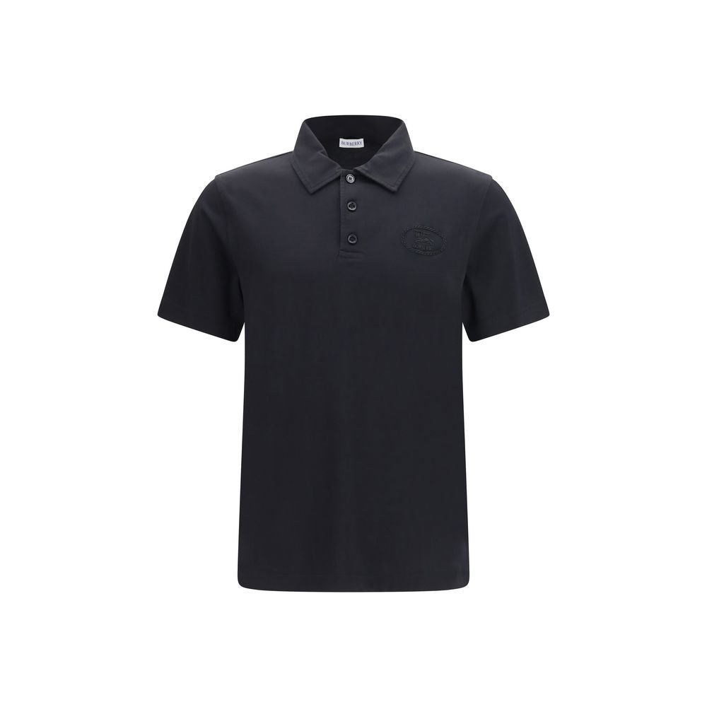 Burberry Blaues Baumwoll-Poloshirt