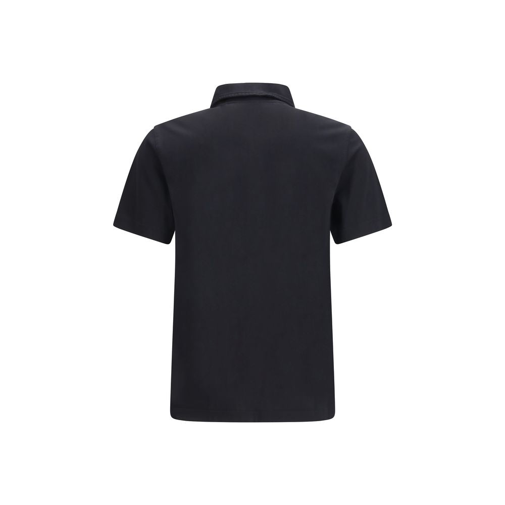 Burberry Blaues Baumwoll-Poloshirt