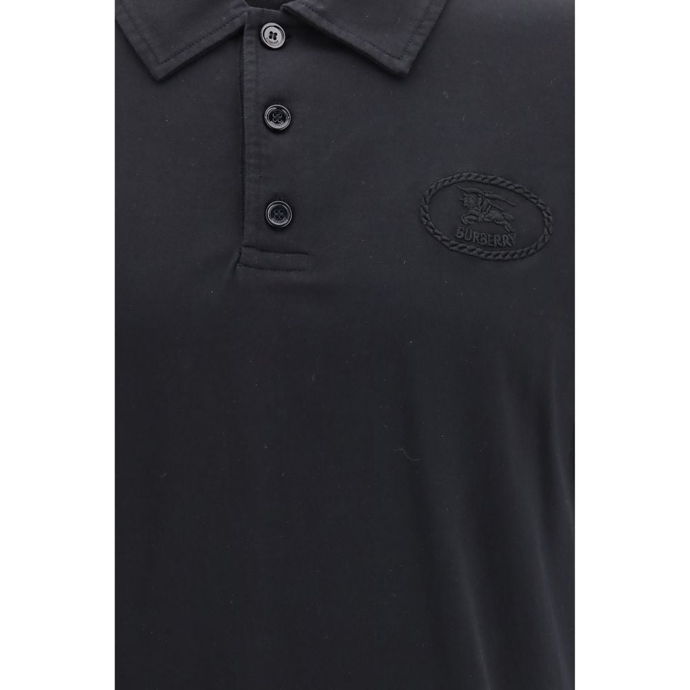Burberry Blaues Baumwoll-Poloshirt