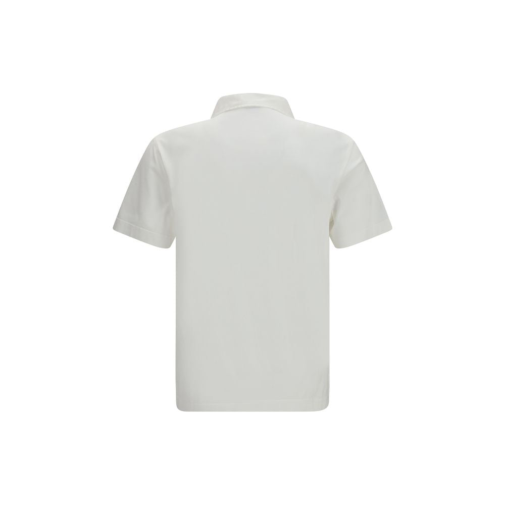Burberry Weißes Poloshirt aus Baumwolle
