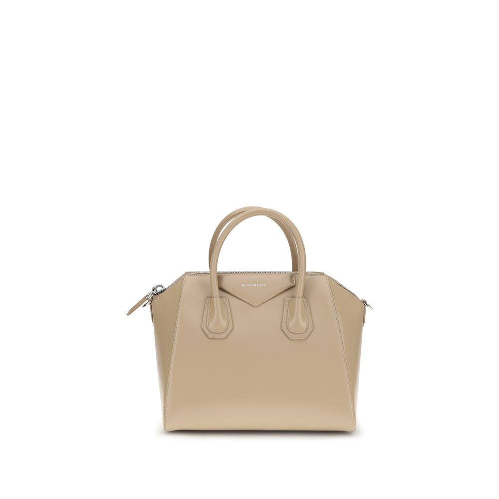 Givenchy Beige Calf Leather Bos Taurus Schultertasche