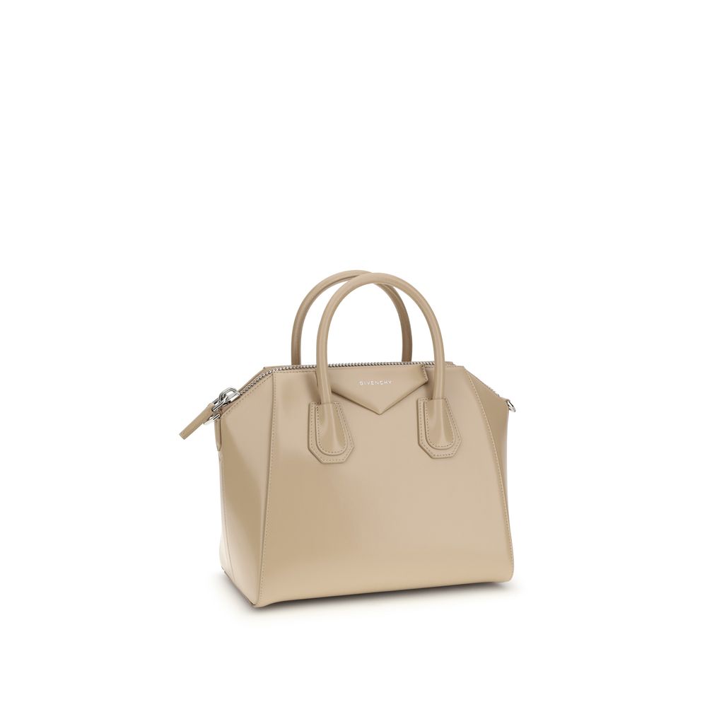 Givenchy Beige Calf Leather Bos Taurus Schultertasche
