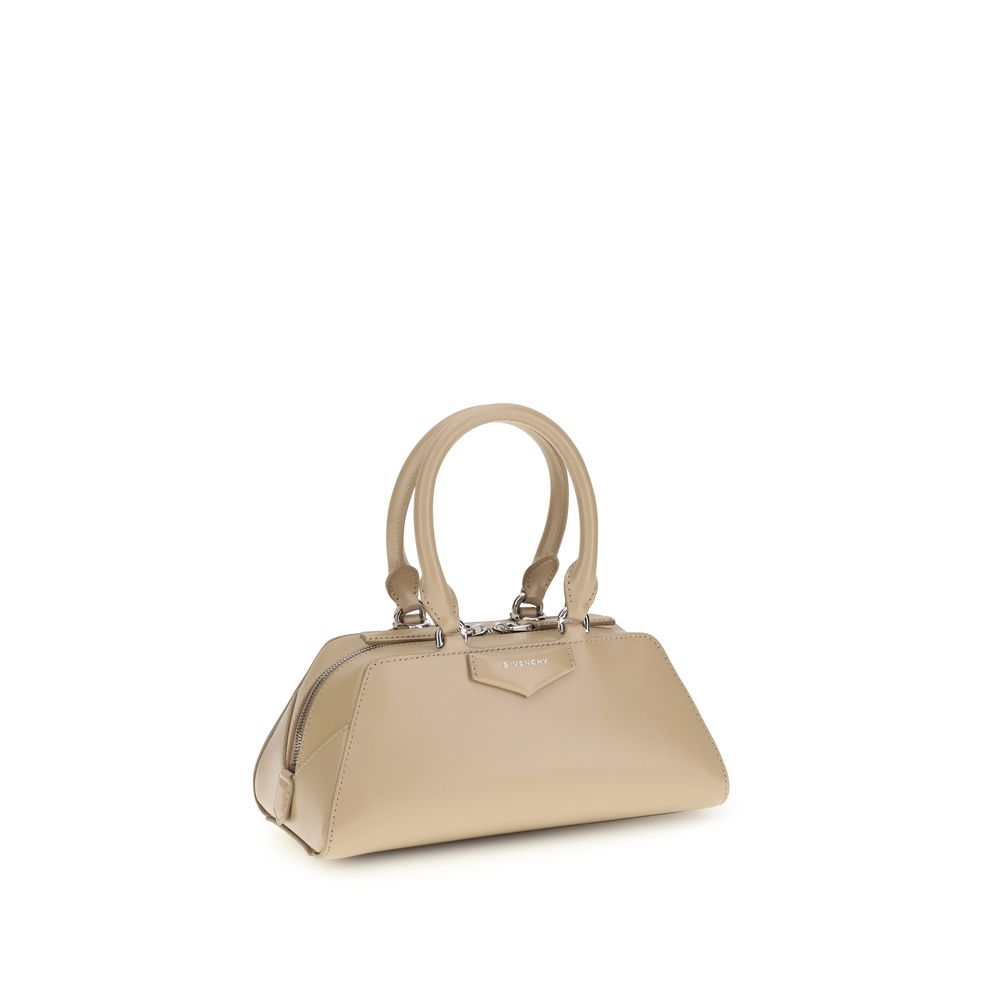 Givenchy Beige Calf Leather Bos Taurus Schultertasche