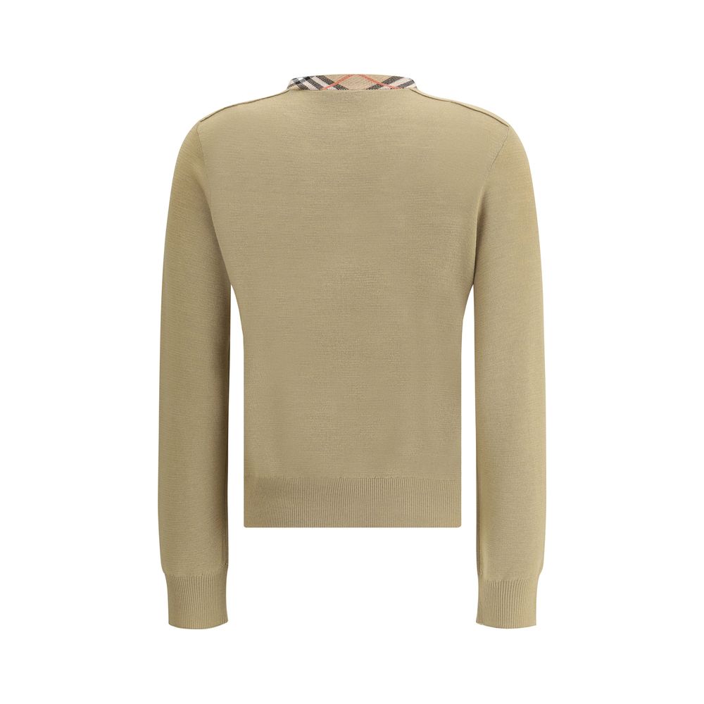 Burberry Brauner Wollcardigan