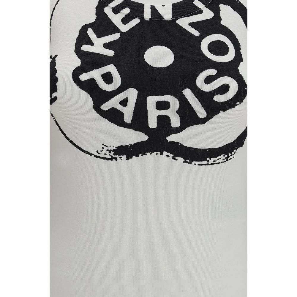 Kenzo Weißes Baumwoll-T-Shirt