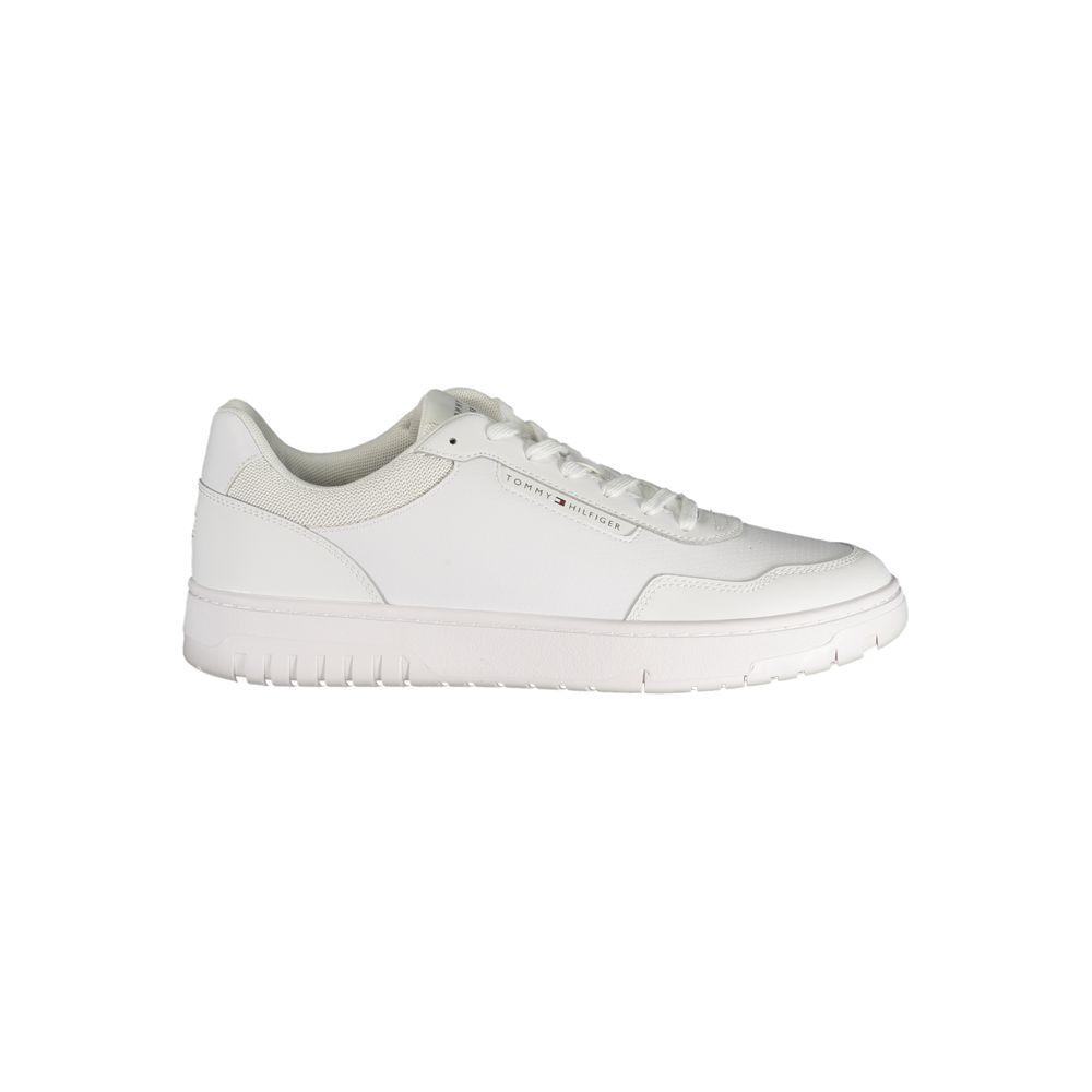 Tommy Hilfiger Bianco Polyurethan Sneaker für Herren