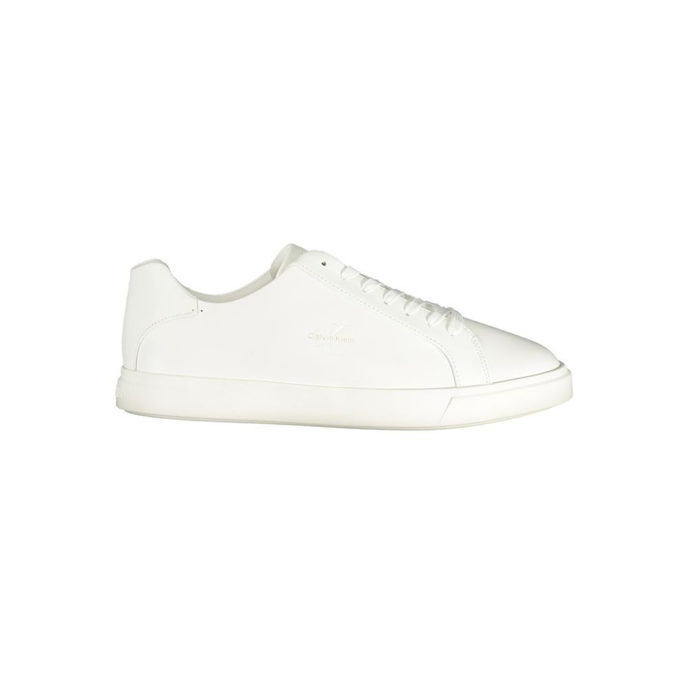 Calvin Klein Bianco Polyurethane Herren-Sneaker